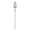 Exo Punte fresa pedicure Diamante Coppie Rotondo ⌀6/12 mm Leggera