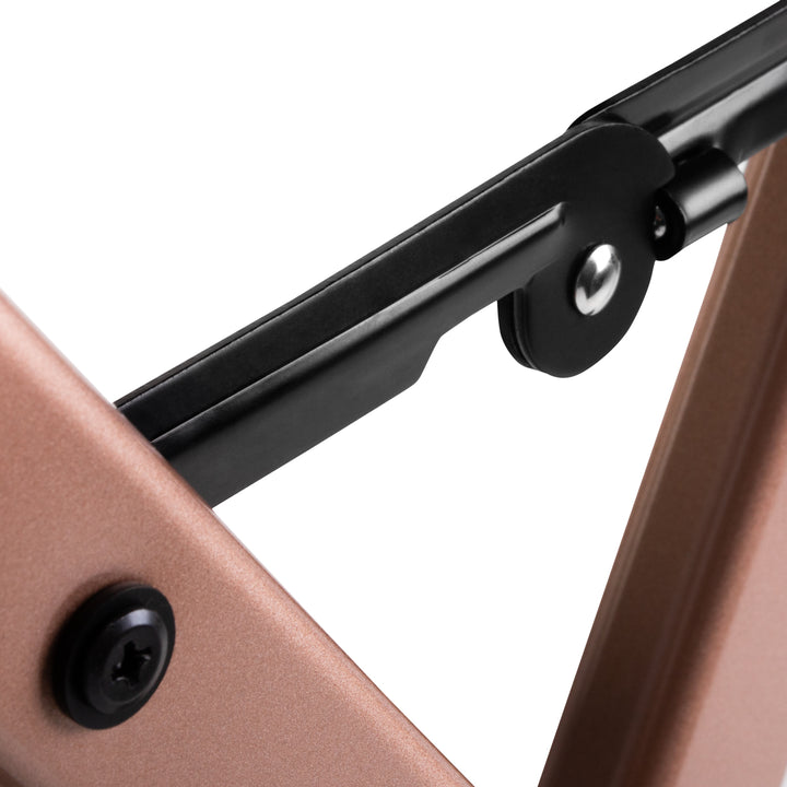 Sedia Trucco Pieghevole Alluminio Oro Rosa - immagine 4