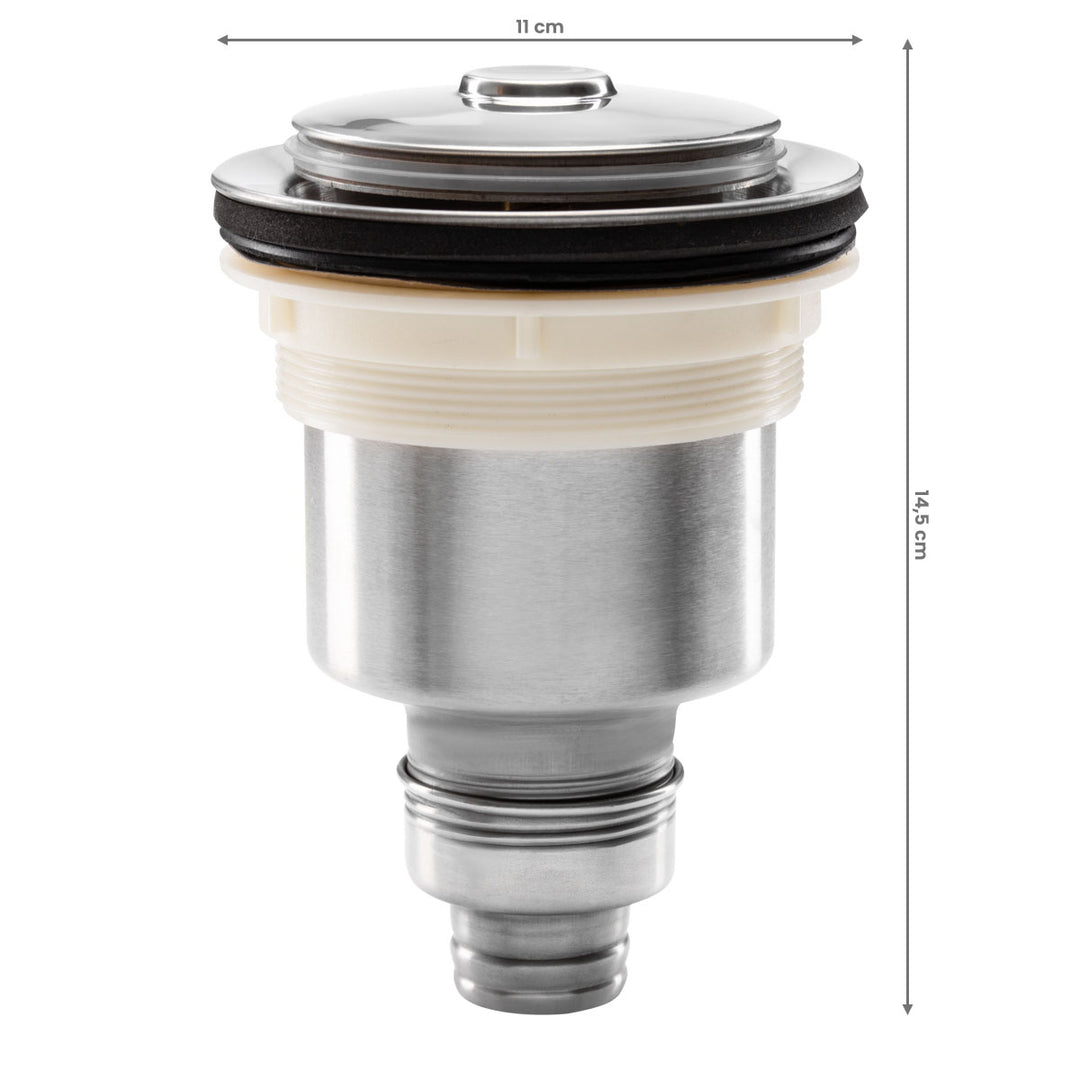 Scarico con Filtro per Capelli per Lavatesta F-04 - immagine 6