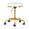 Sgabello con Ruote H4 Oro Bianco