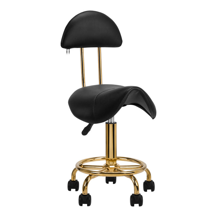 Sgabello ergonomico 6001 Oro Nero 1