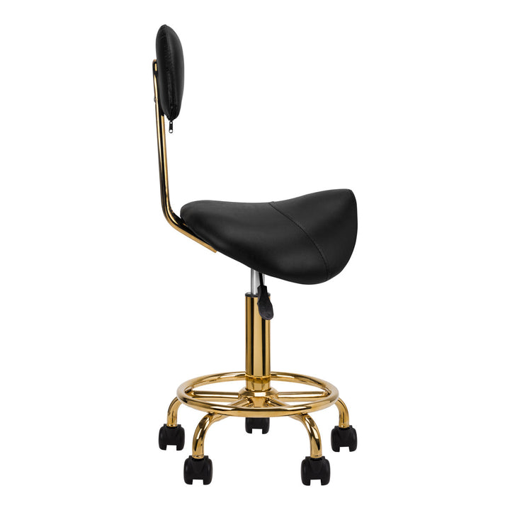 Sgabello ergonomico 6001 Oro Nero 2