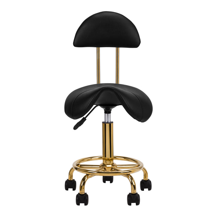 Sgabello ergonomico 6001 Oro Nero 3