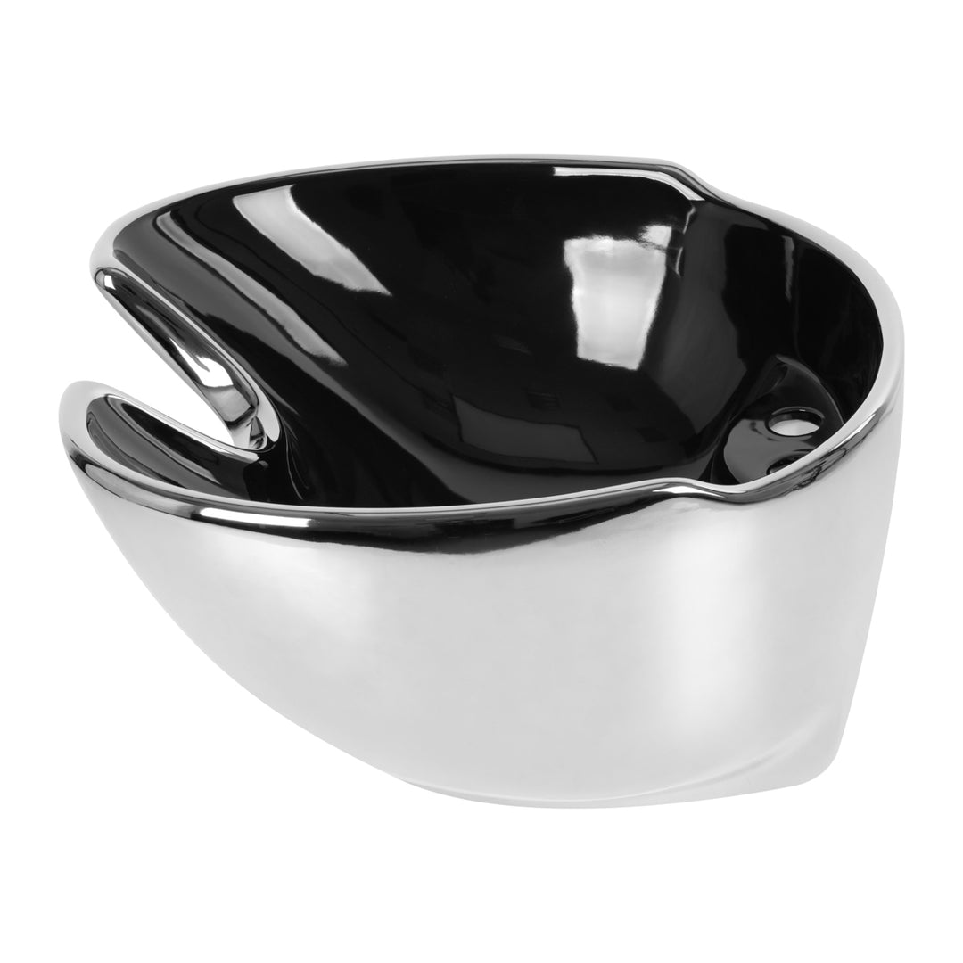 Bacinella in Ceramica per Lavatesta Gabbiano Argento - immagine 2
