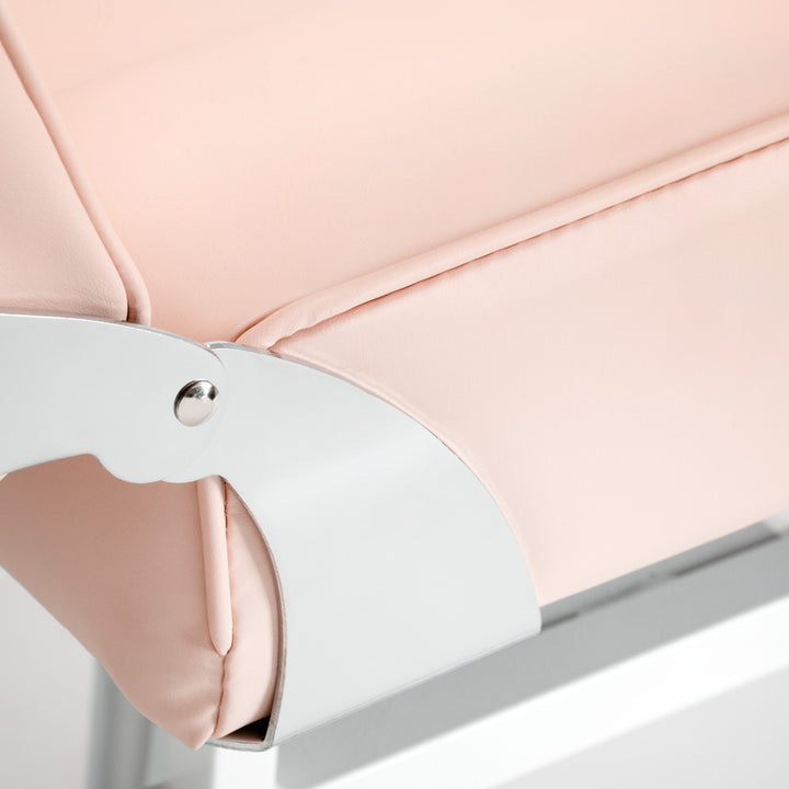 Poltrona estetista idraulica Basic 210 Rosa - immagine 16