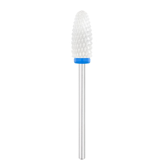 Exo Punte fresa pedicure 307 Ceramica Ovale Rotondo ⌀6/14.5 mm Media