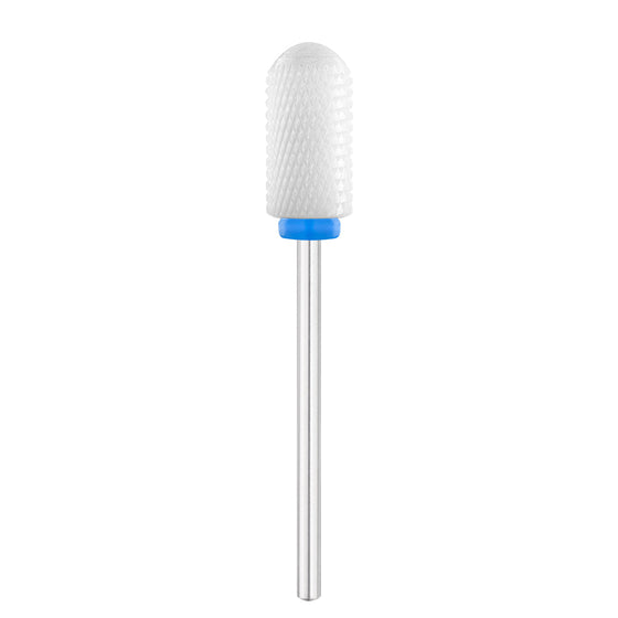 Exo Punte fresa pedicure 426 Ceramica Cilindro Rotondo ⌀6/12 mm Media