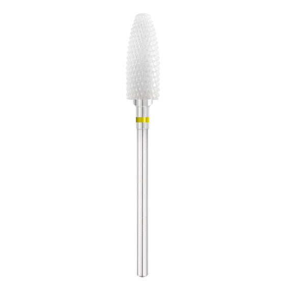 Exo Punte fresa pedicure 230 Ceramica Ovale Rotondo ⌀6/14.5 mm Molto Leggera