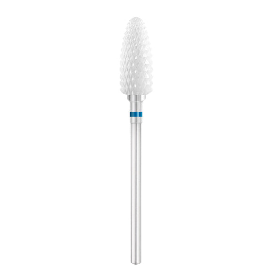Exo Punte fresa pedicure 230 Ceramica Ovale Rotondo ⌀6/14.5 mm Media