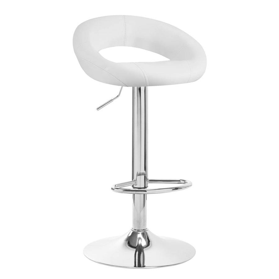 Sgabello da bar QS-B10 Bianco 1