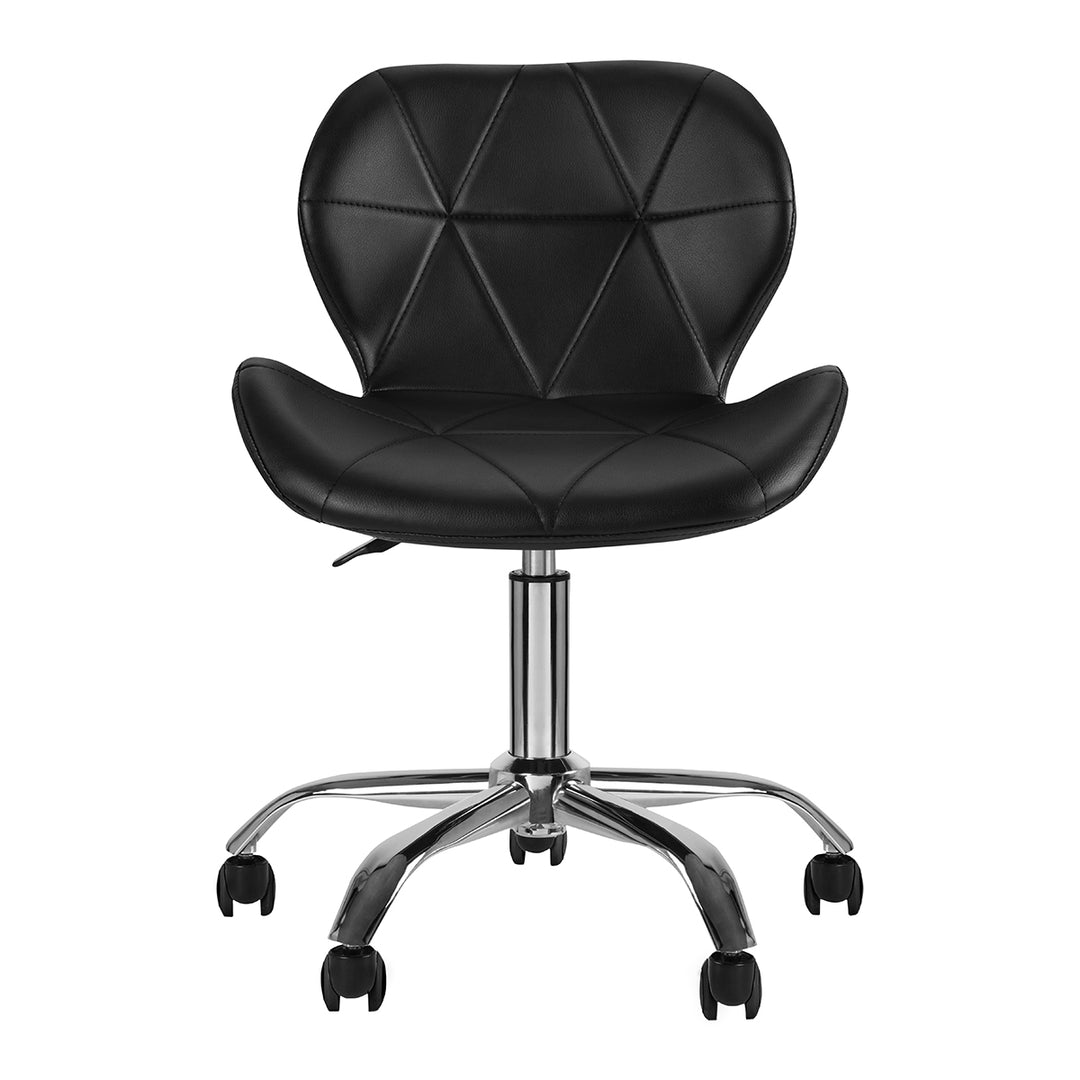 Sgabello con Ruote QS-06 Nero - immagine 4