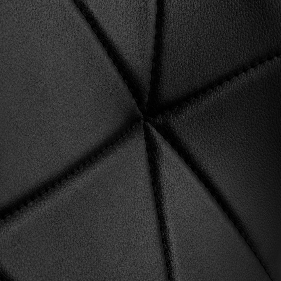Sgabello con Ruote QS-06 Nero - immagine 5