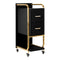 Carrello Parrucchiere Gabbiano Solo Nero