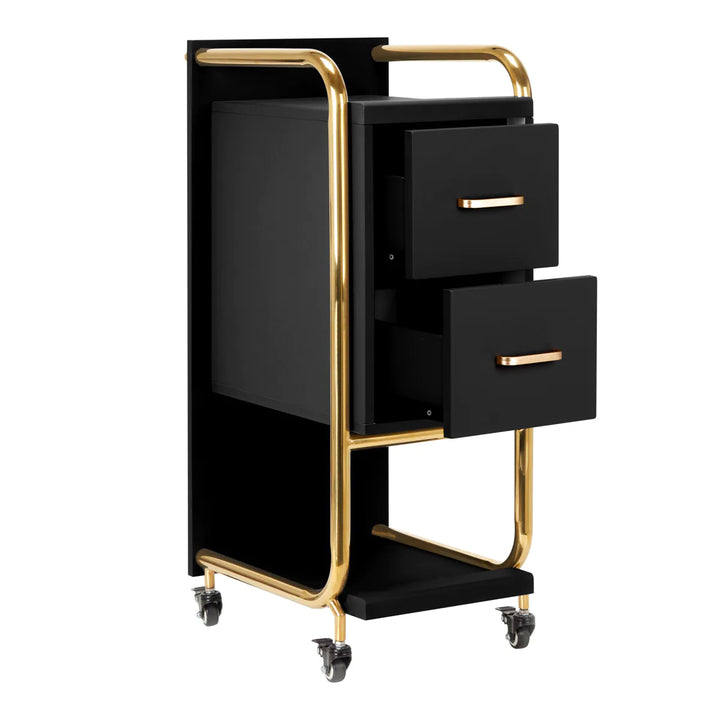 Carrello Parrucchiere Gabbiano Solo Nero - immagine 2