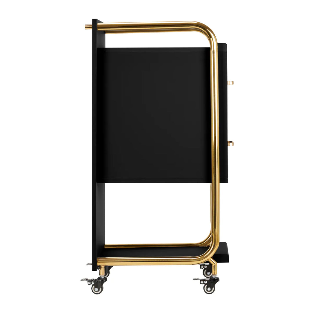 Carrello Parrucchiere Gabbiano Solo Nero - immagine 4