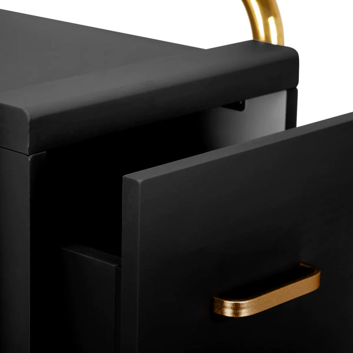 Carrello Parrucchiere Gabbiano Solo Nero - immagine 6