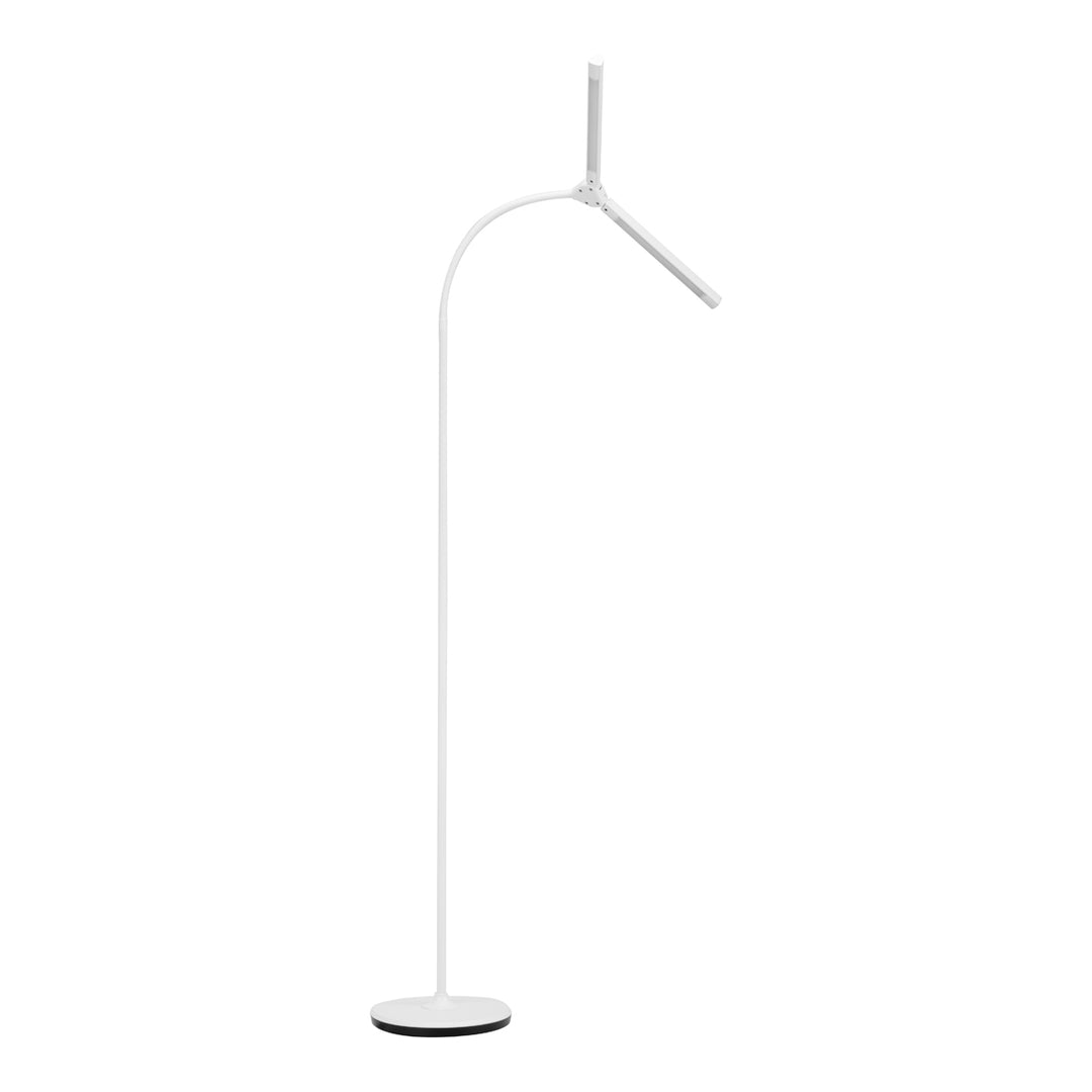 Lampada LED con Treppiede e Intensità Regolabile Glow 6019 Bianco