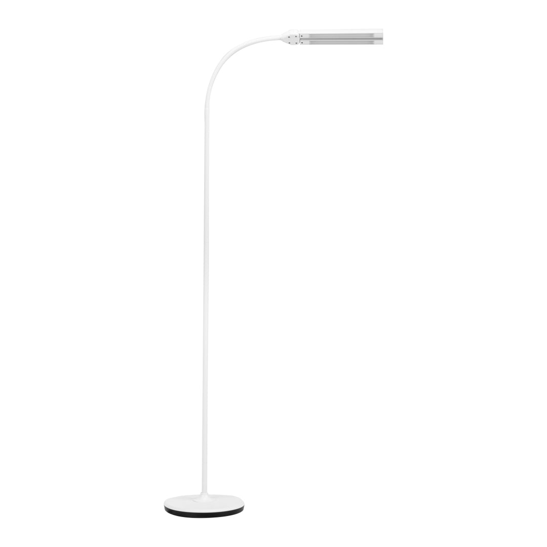 Lampada LED con Treppiede e Intensità Regolabile Glow 6019 Bianco - immagine 2