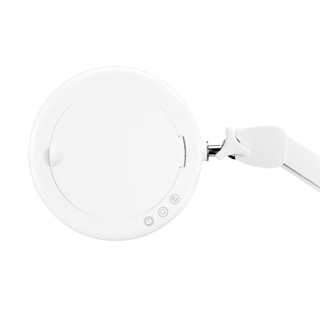 Lampada lente ingrandimento SMD LED Glow 8021 da Tavolo Bianco 3