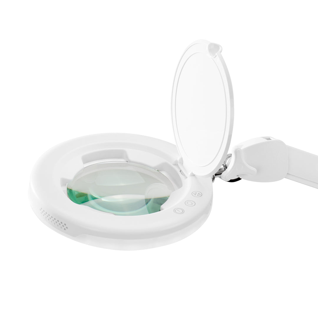 Lampada lente ingrandimento SMD LED Glow 8021 da Tavolo Bianco 5