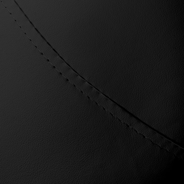 Sgabello Ergonomico Regolabile con Ruote e Schienale Giovanni 1004 Nero - immagine 8