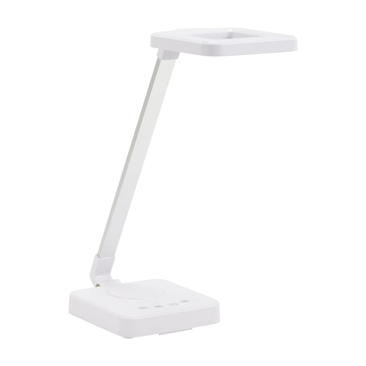 Lampada LED con Colore e Intensità Regolabili Elegante 804 Bianco - immagine 2