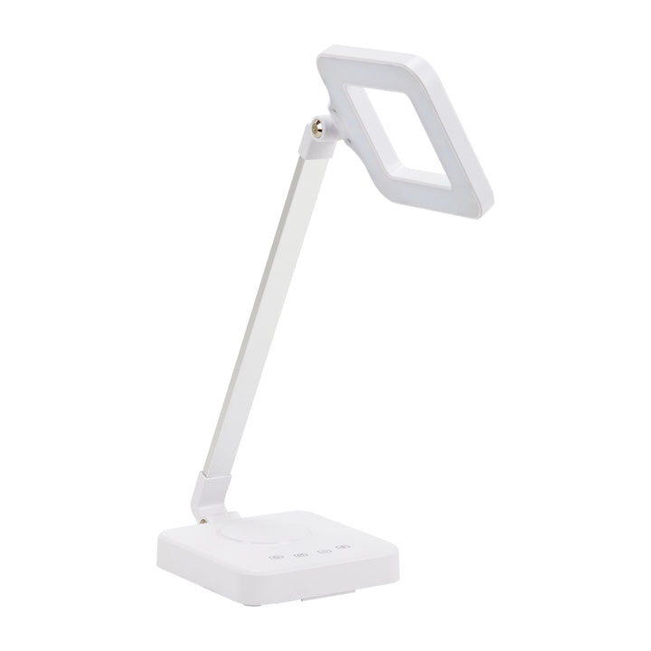 Lampada LED con Colore e Intensità Regolabili Elegante 804 Bianco - immagine 3