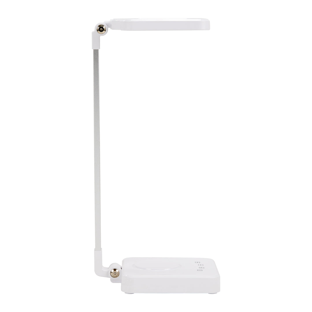 Lampada LED con Colore e Intensità Regolabili Elegante 804 Bianco - immagine 5