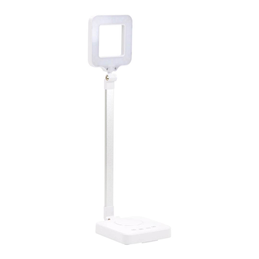 Lampada LED con Colore e Intensità Regolabili Elegante 804 Bianco - immagine 9