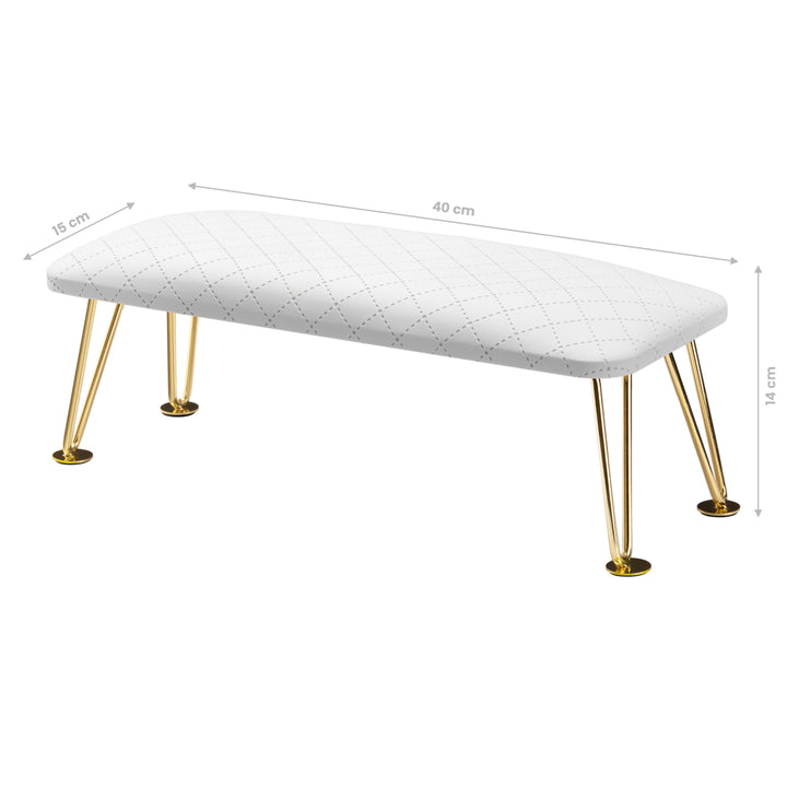 Poggiamani Unghie Momo 6-M Oro Bianco Motivo - immagine 5