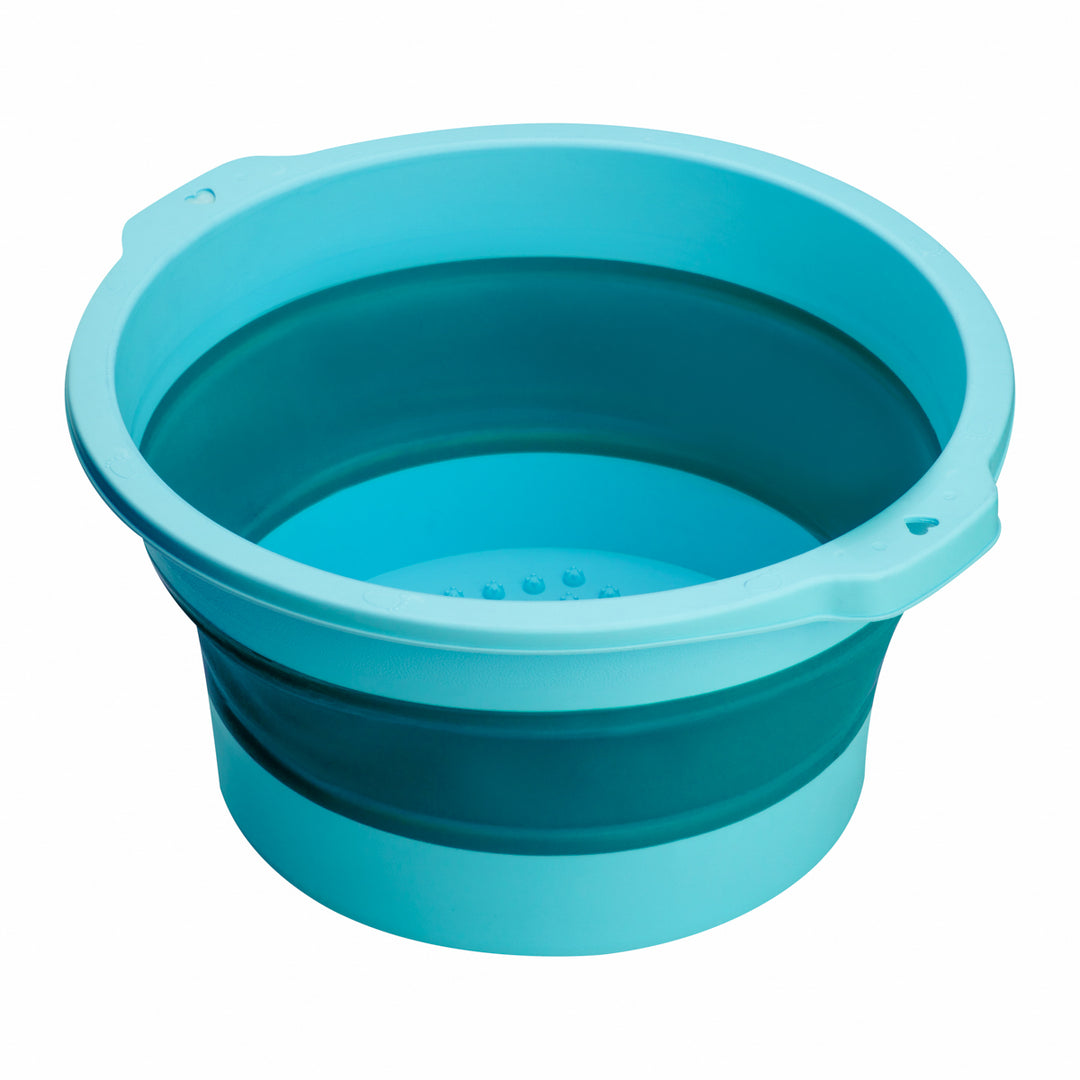 Vaschetta Pedicure Pieghevole Blu