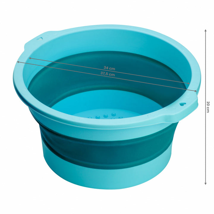 Vaschetta Pedicure Pieghevole Blu - immagine 11