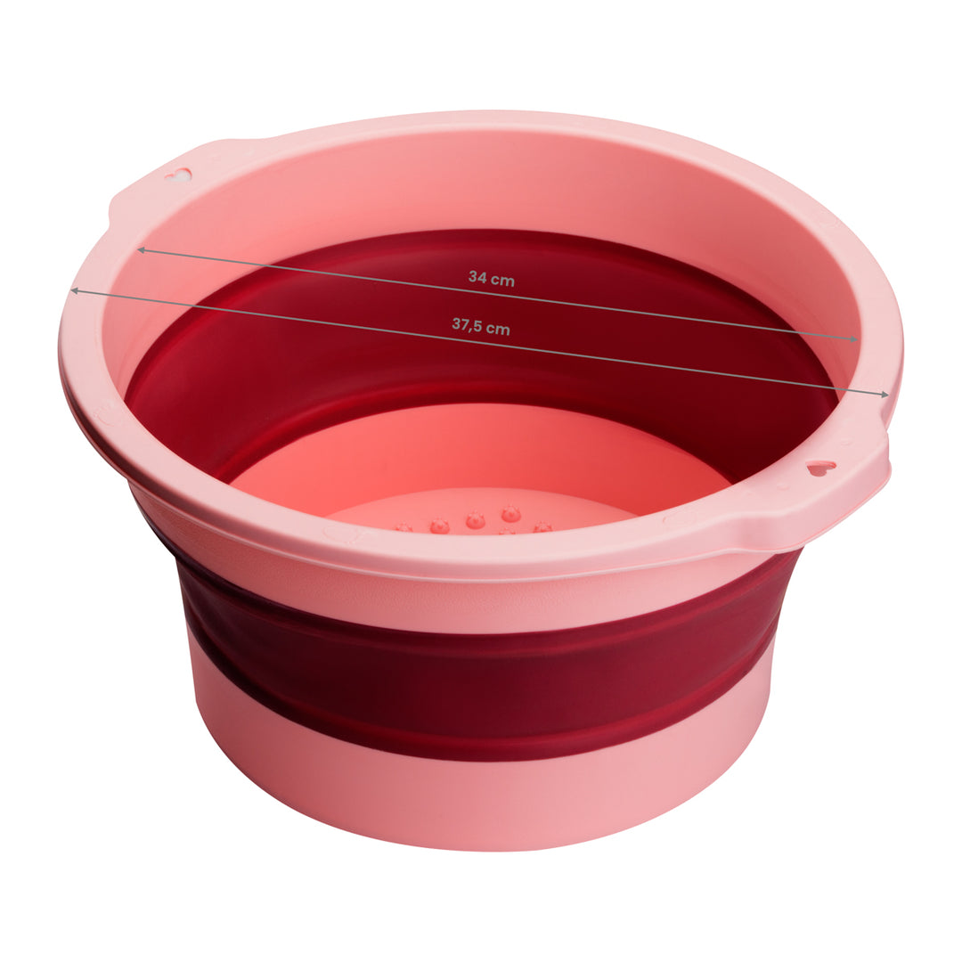 Vaschetta Pedicure Pieghevole Rosa - immagine 6