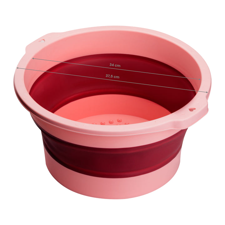 Vaschetta Pedicure Pieghevole Rosa - immagine 6