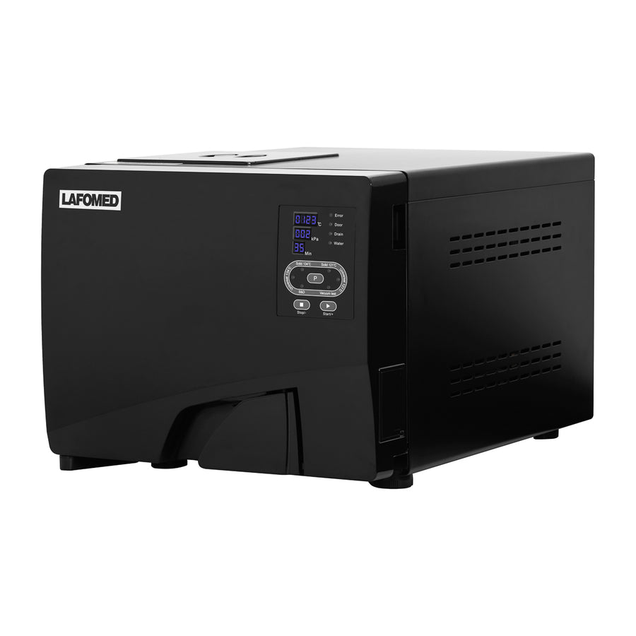 Autoclave Lafomed Standard Line LFSS12AA LED con stampante 12 L classe B medicale nero 1