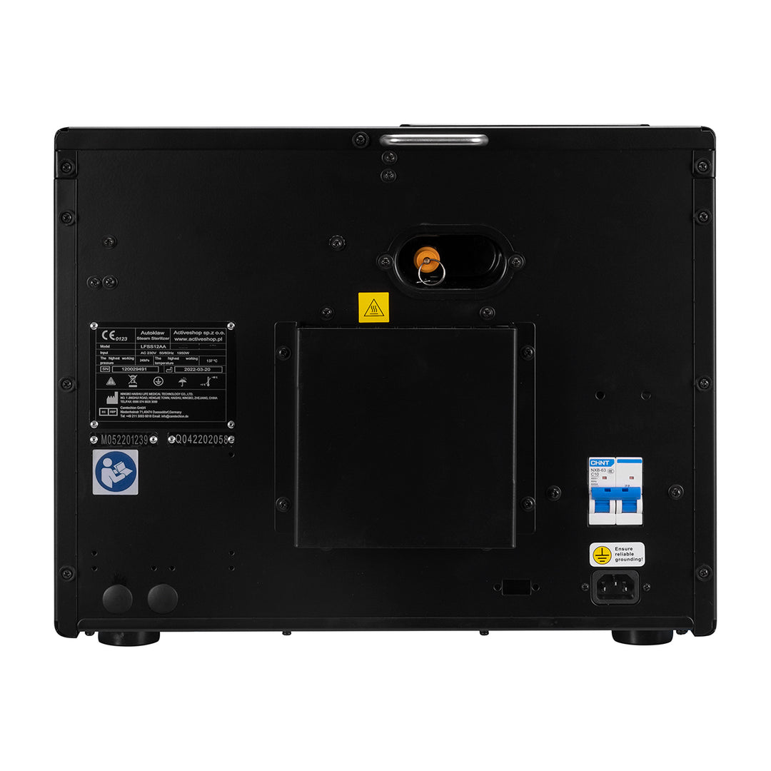 Autoclave Lafomed Standard Line LFSS08AA LED con stampante 8 L classe B medicale nero 14