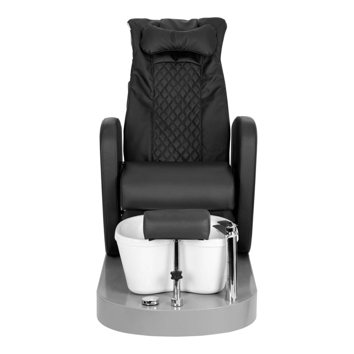 Poltrona pedicure spa elettrica Massaggio Azzurro 016C Nero con idromassaggio 4