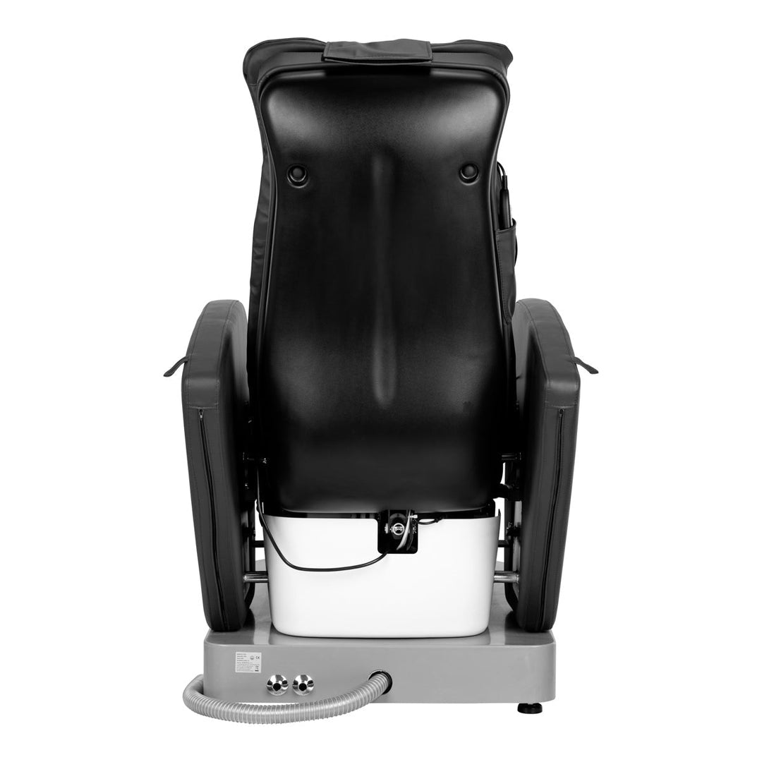 Poltrona pedicure spa elettrica Massaggio Azzurro 016C Nero con idromassaggio 5