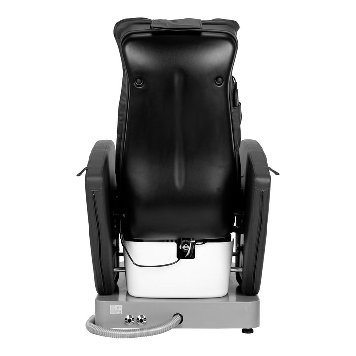 Poltrona pedicure spa elettrica Massaggio Azzurro 016C Nero con idromassaggio 5