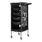 Carrello Parrucchiere Gabbiano X11-9 Graph Nero