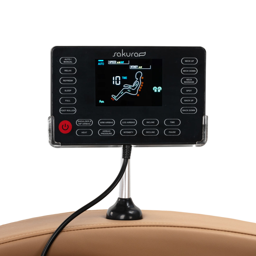 Poltrona Massaggiante Elettrica Sakura Standard 801 Marrone - immagine 16