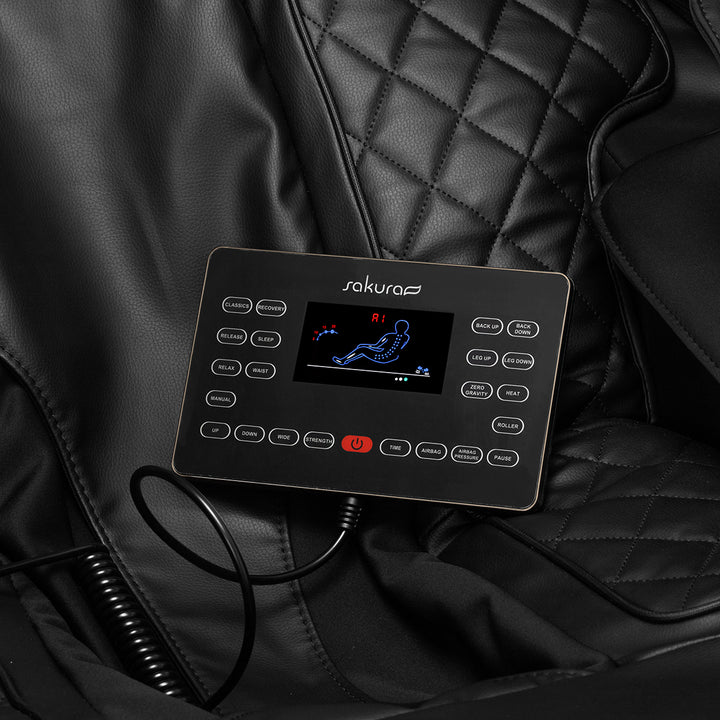 Poltrona Massaggiante Elettrica Sakura Luxury 808 Nero - immagine 10