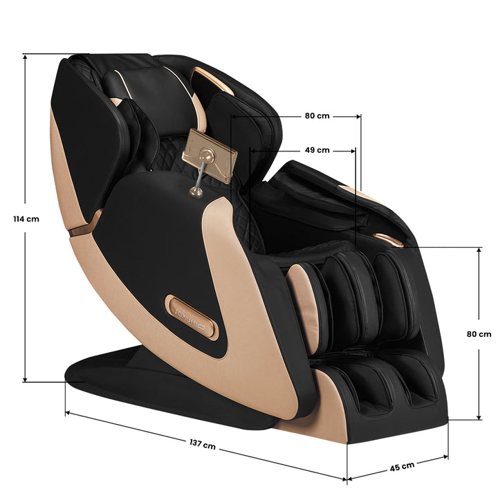 Poltrona Massaggiante Elettrica Sakura Luxury 808 Nero - immagine 19