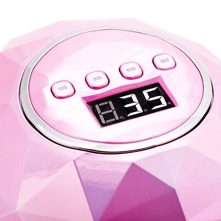 Lampada UV Unghie LED Shiny 86W Rosa - immagine 6