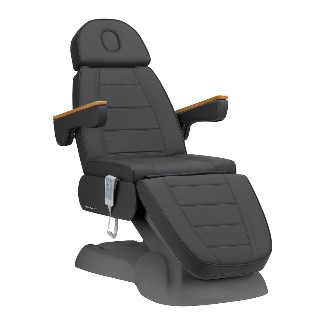 Poltrona Estetica Elettrica Lux 273B con 3 Motori Grigio-Grigio