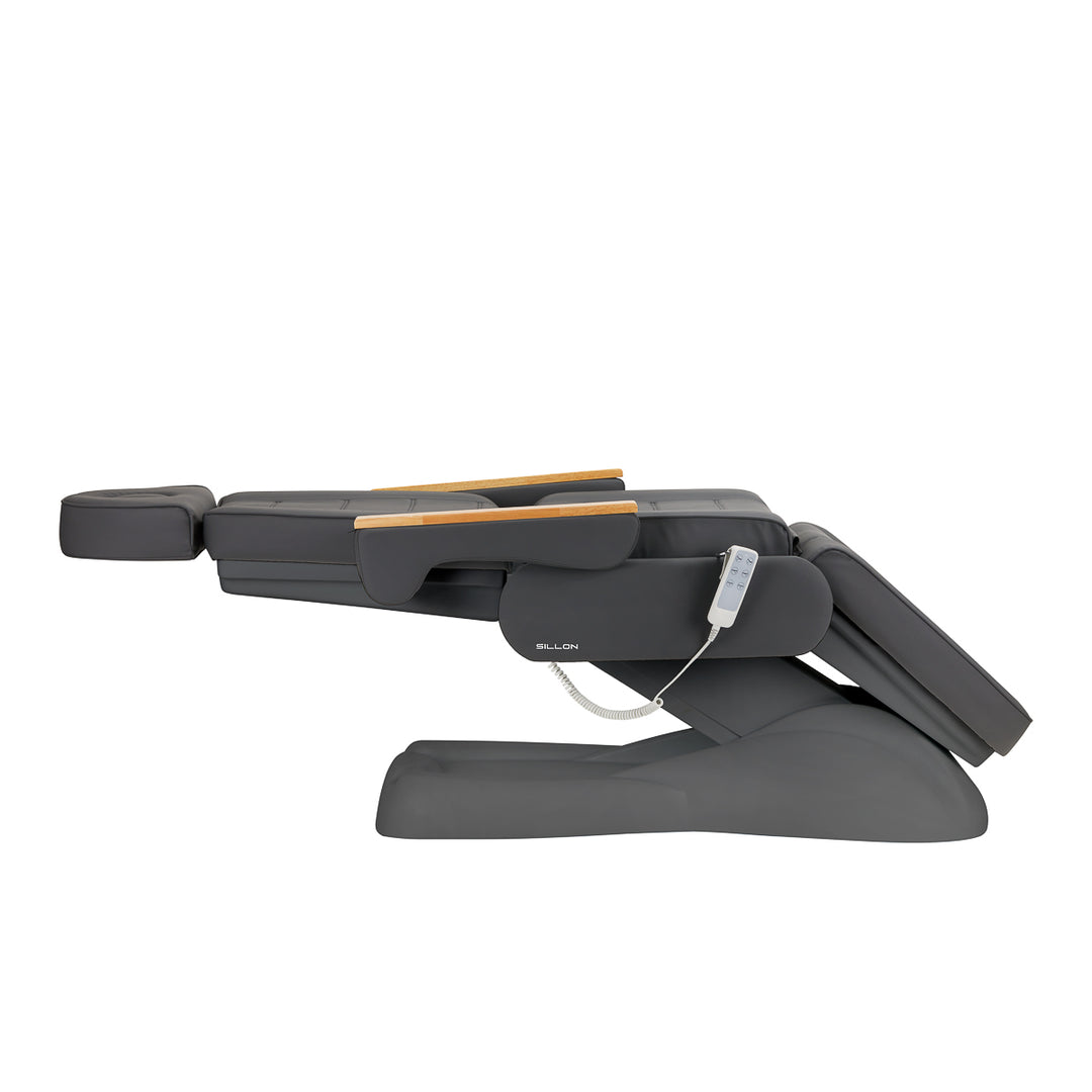 Poltrona Estetica Elettrica Lux 273B con 3 Motori Grigio-Grigio - immagine 4