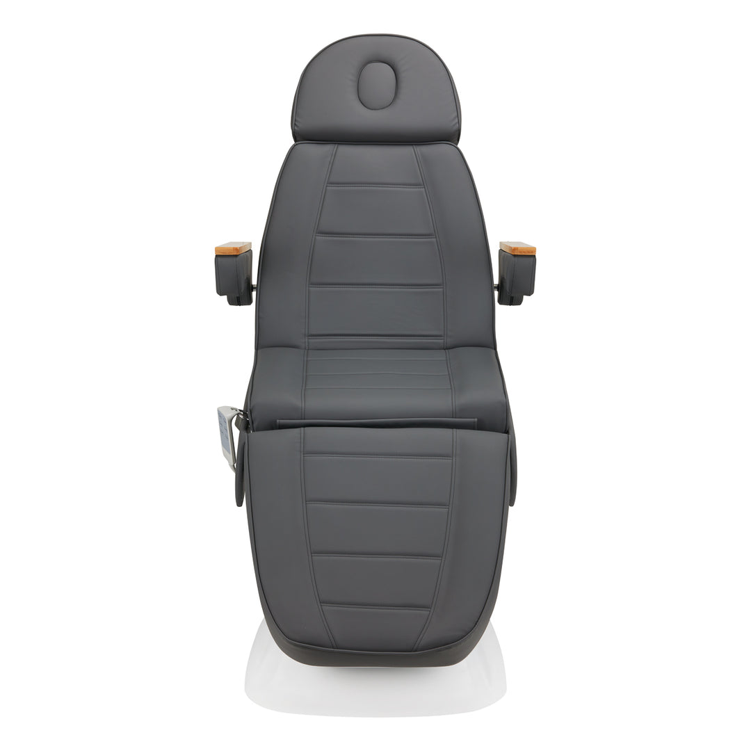 Poltrona Estetica Elettrica Lux 273B con 3 Motori Grigio-Bianco - immagine 6