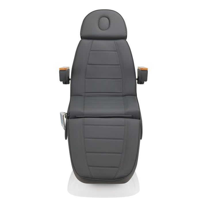 Poltrona Estetica Elettrica Lux 273B con 3 Motori Grigio-Bianco - immagine 6