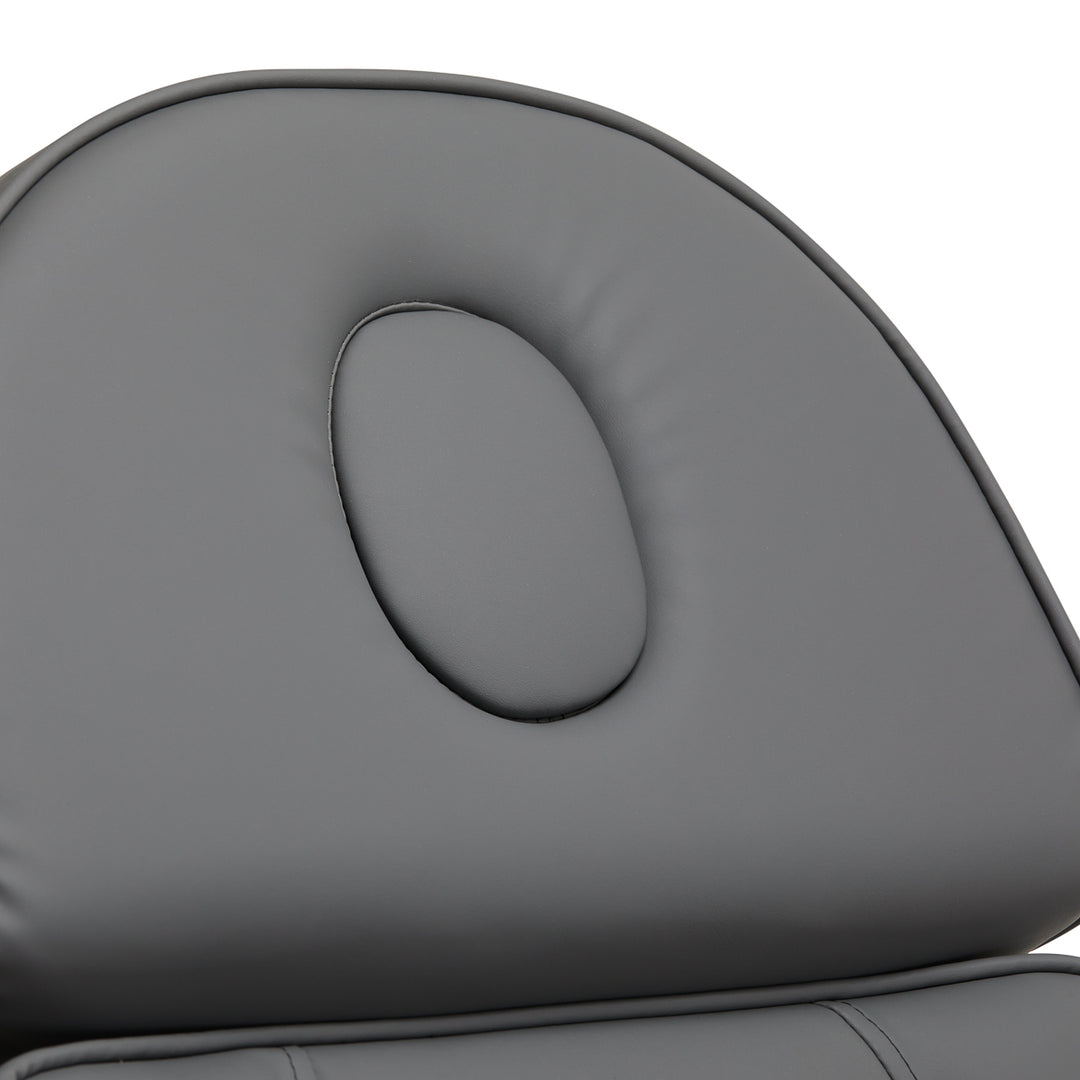 Poltrona Estetica Elettrica Lux 273B con 3 Motori Grigio-Bianco - immagine 11