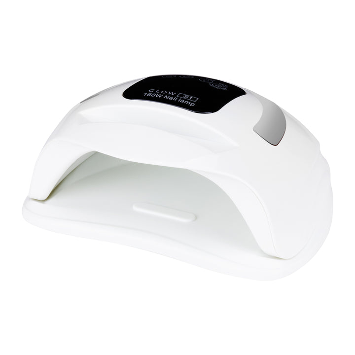Lampada UV Unghie Dual LED Glow S1 168W Bianco-Argento